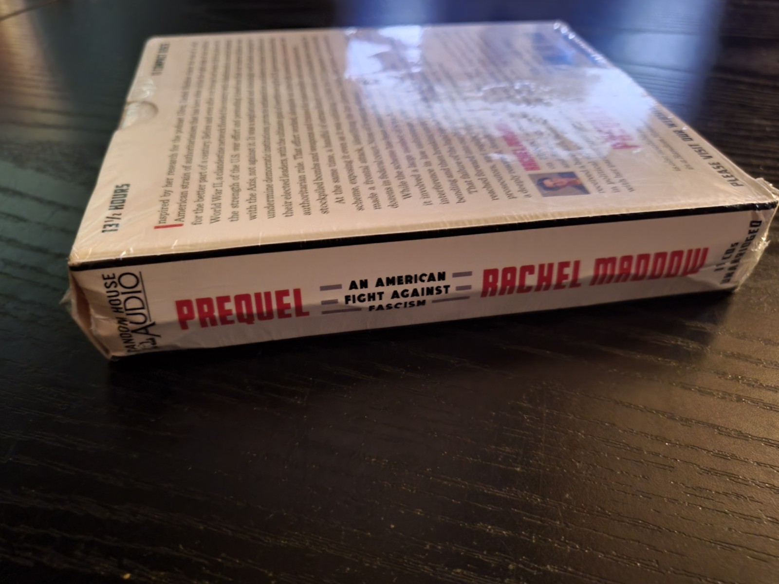 Prequel By Rachel Maddow ~ An American Fight Against Fascism (Audio CDs)