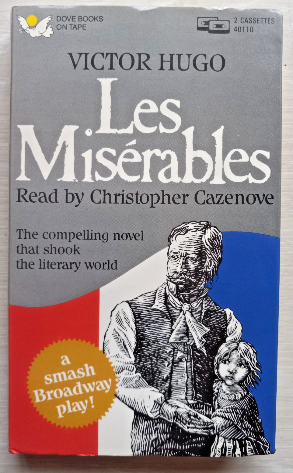 LES MISERABLES by Victor Hugo (1986) Audiobook on Cassette