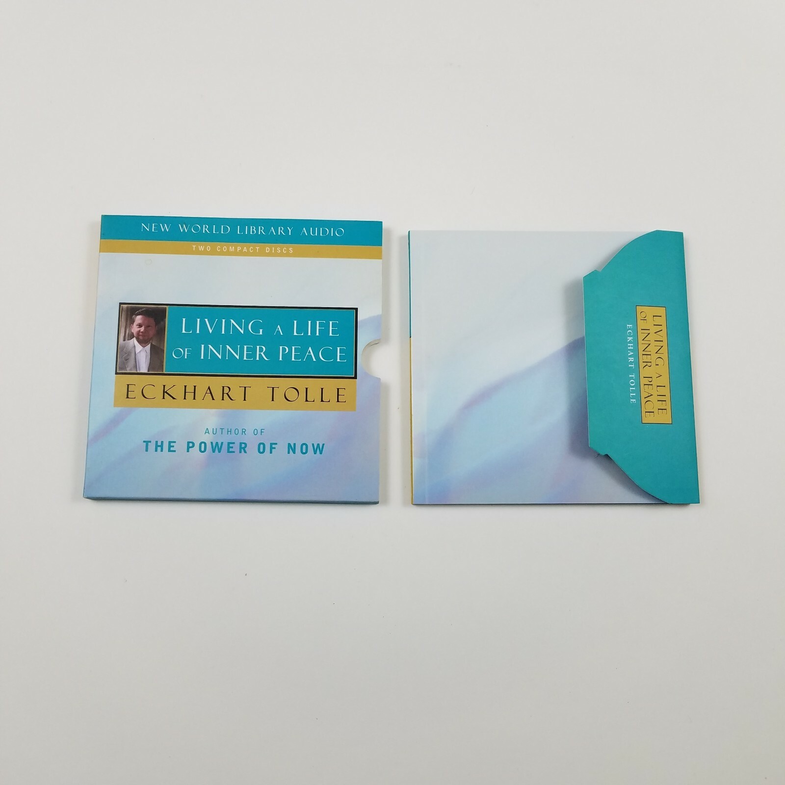 Living a Life of Inner Peace by Tolle, Eckhart 2 Disk Set — *Disk 1 Only*