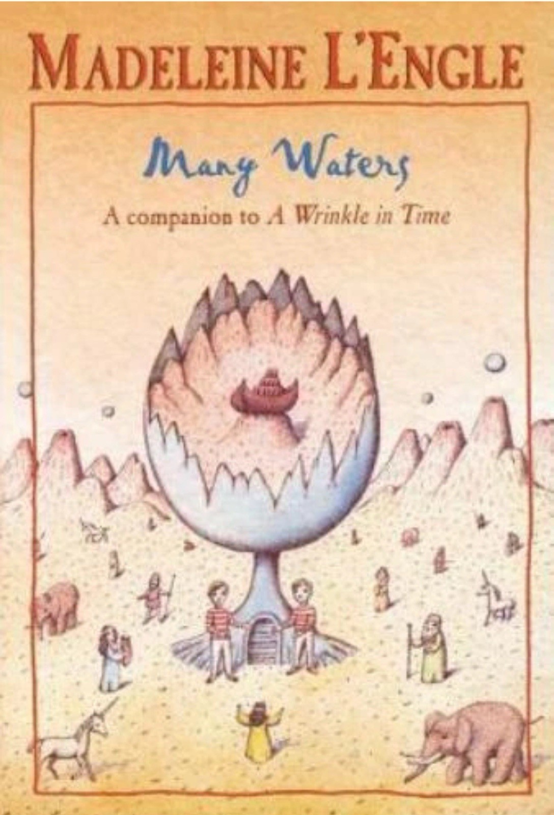 Many Waters A Companion to A Wrinkle in Time Paperback By Madeleine L’Engle NEW