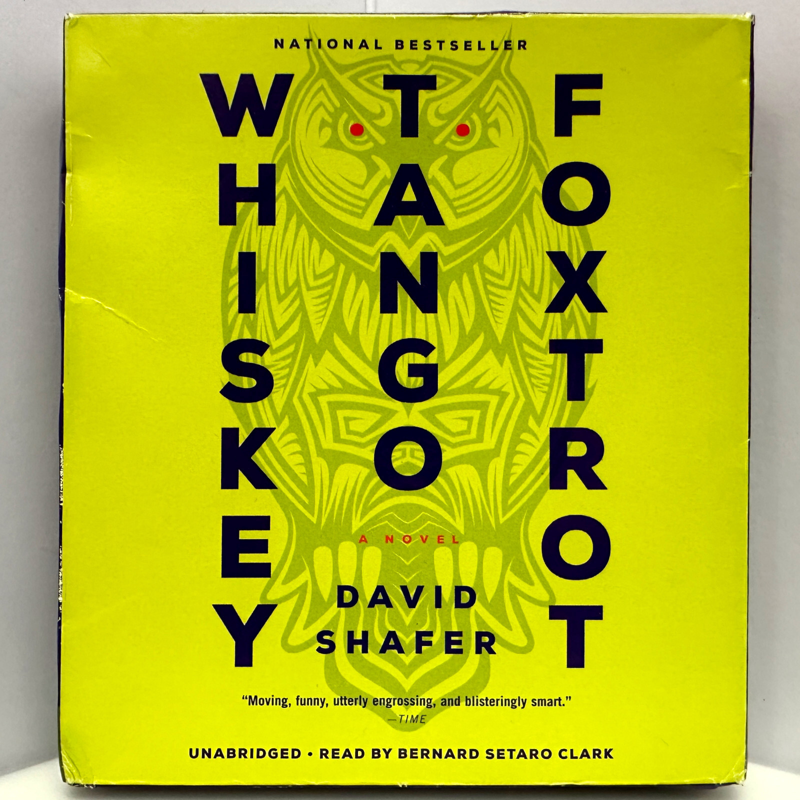 WHISKEY TANGO FOXTROT by David Shafer — Unabridged on 13 CDs — Not Ex- Library!