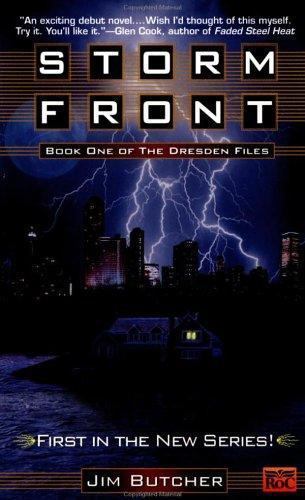 Storm Front a novel of the Dresden Files by Jim Butcher FREE USA SHIPPING
