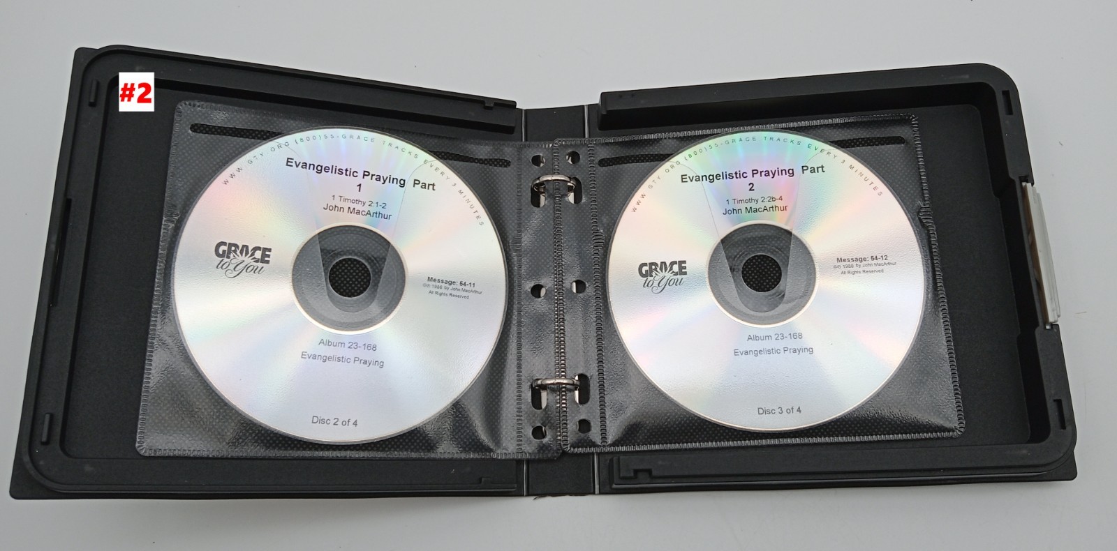 John MacArthur Grace to You ~Evangelistic Praying ~ Audio 4 CDS 1981