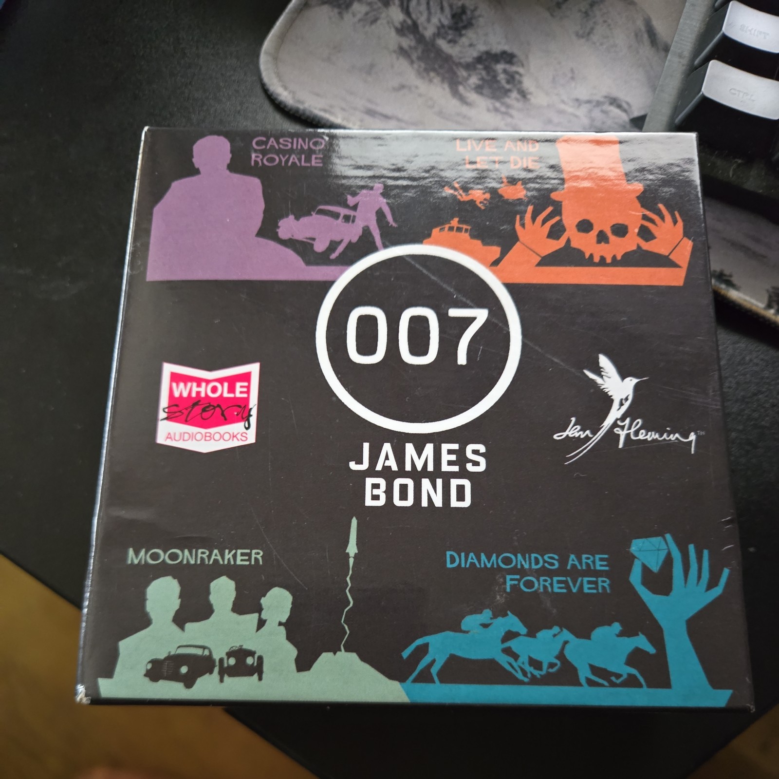 James Bond 007 CD Set Casino Royale / Live & Let Die RRP £72.99 23CD Audiobook