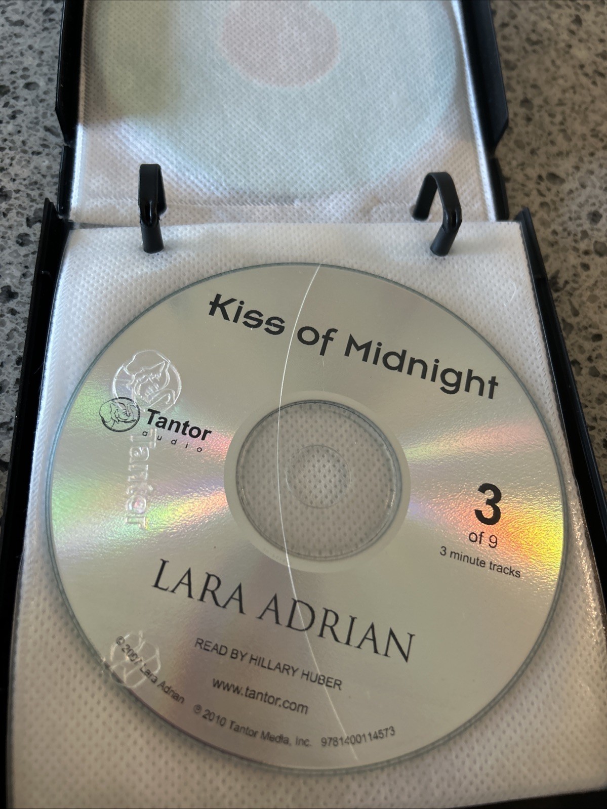 Kiss of Midnight by Lara Adrian Midnight Breed #1 Audiobook 9 CD’s Lk New