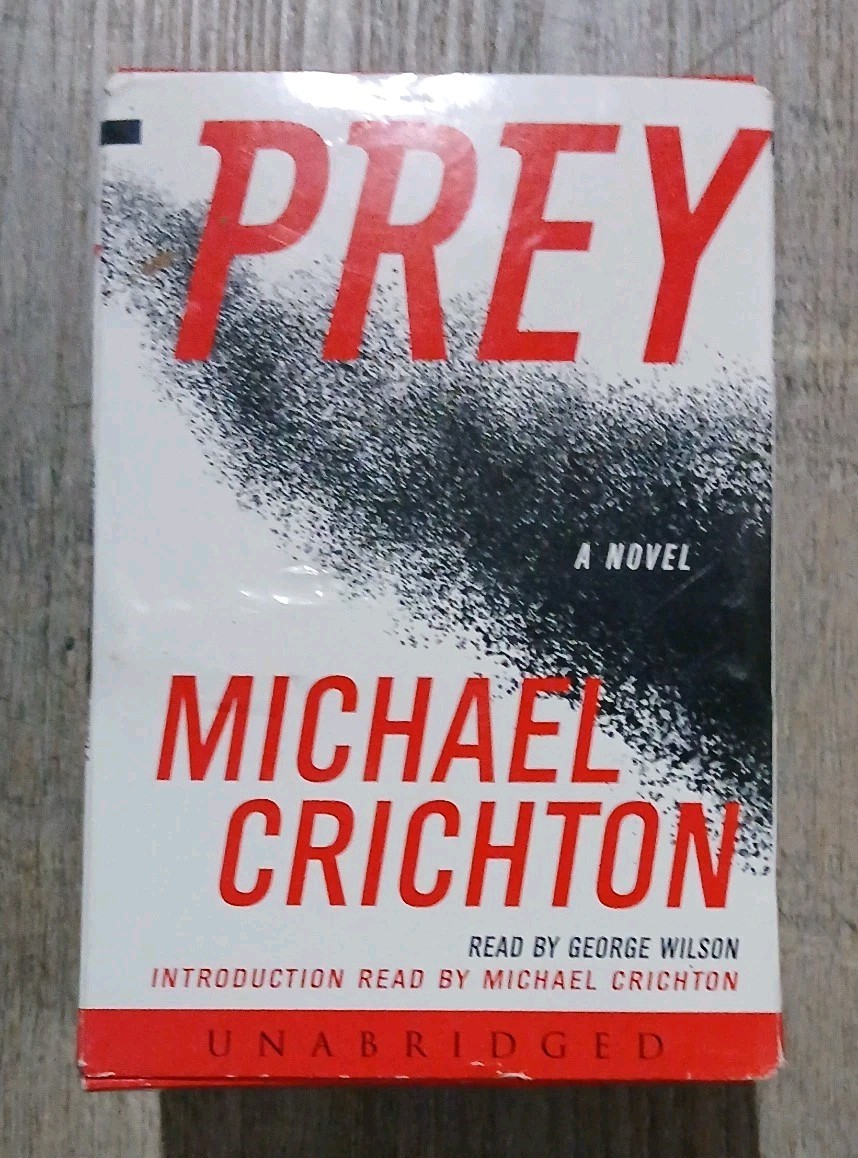 Prey by Michael Crichton (2002, Audio Cassette, Unabridged edition)