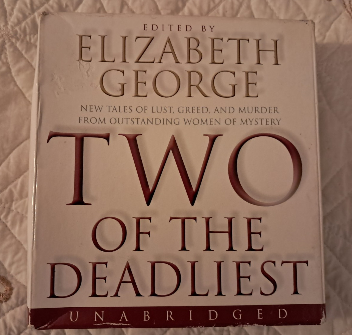 2 for $11 AUDIO BOOKS — U PICK — CD FORMAT — PATTERSON, BROWN, HARRIS, MANY MORE