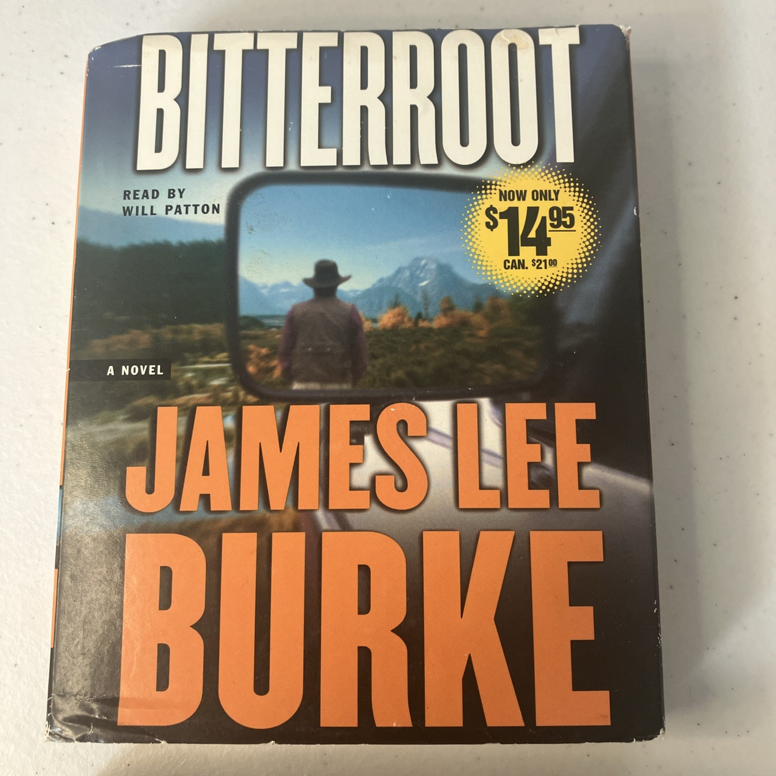 Lot of 2 Audiobooks by James Lee Burke! Bitterroot & Jolie Blon’s Bounce.