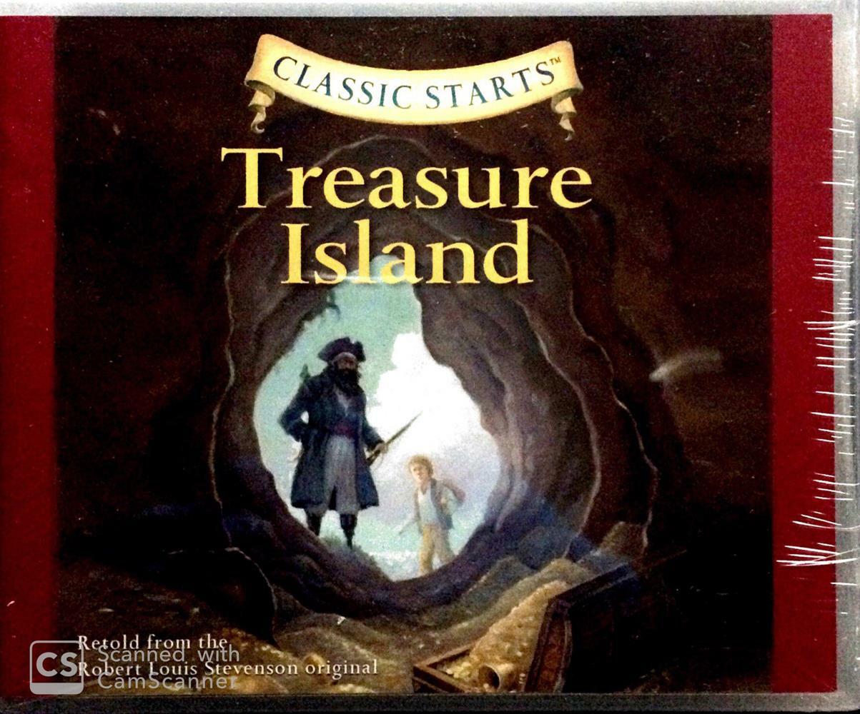 New TREASURE ISLAND Stevenson Classic Starts Audio Series 2 CD Set Homeschool