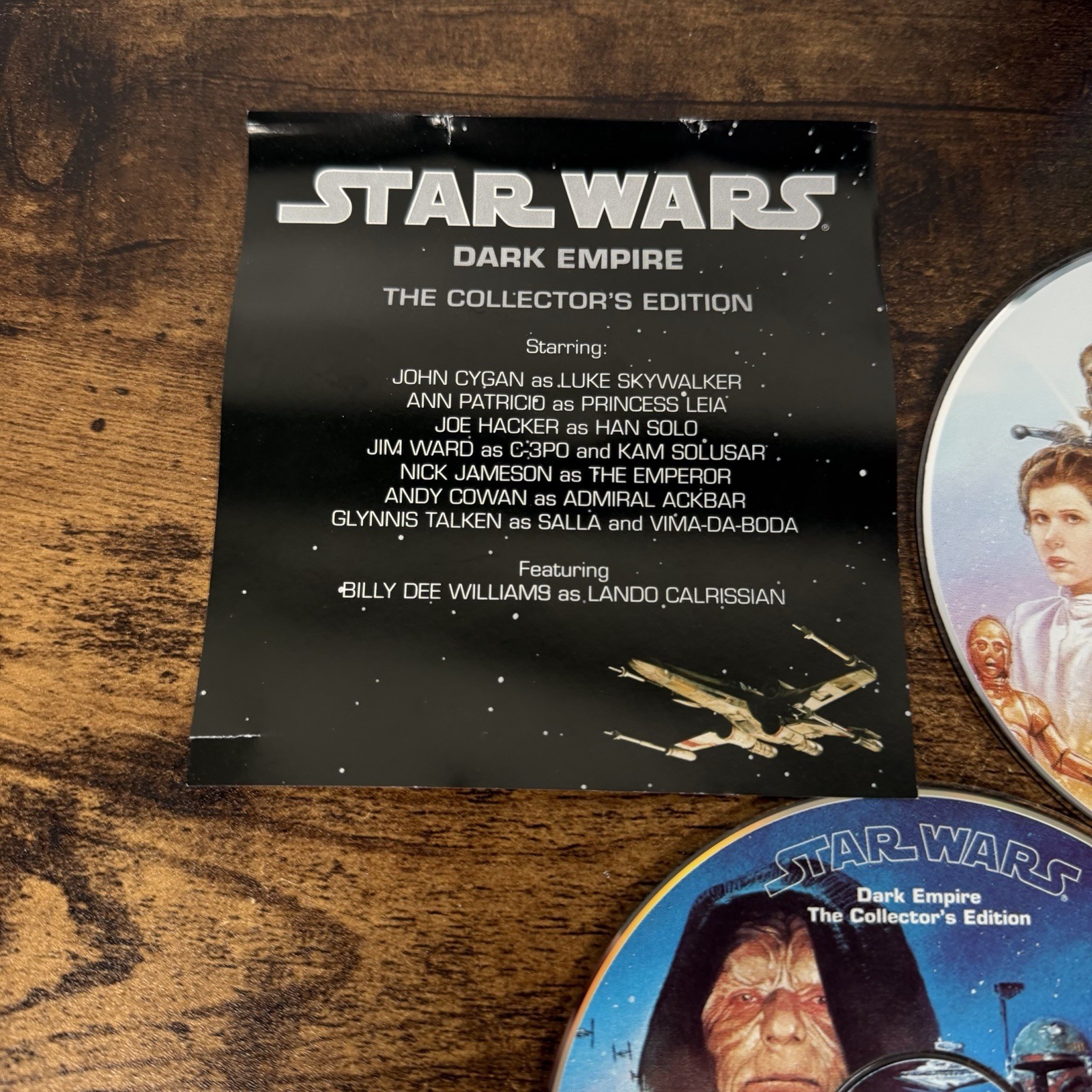Vintage Star Wars Dark Empire Collector’s Edition 5 CD Box Set | NO BOX Tested!