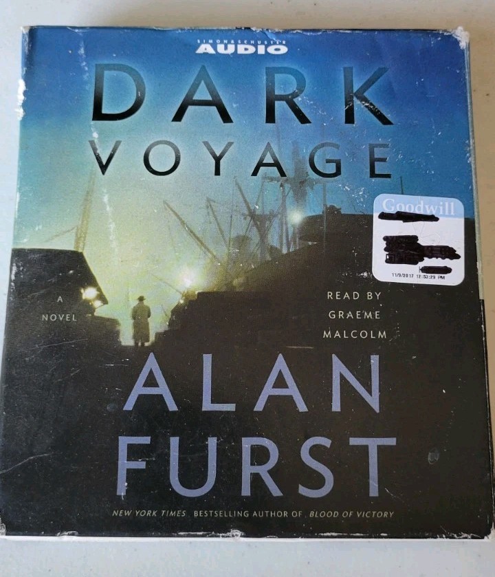 Dark Voyage by Alan Furst (2007, Compact Disc, Abridged edition)