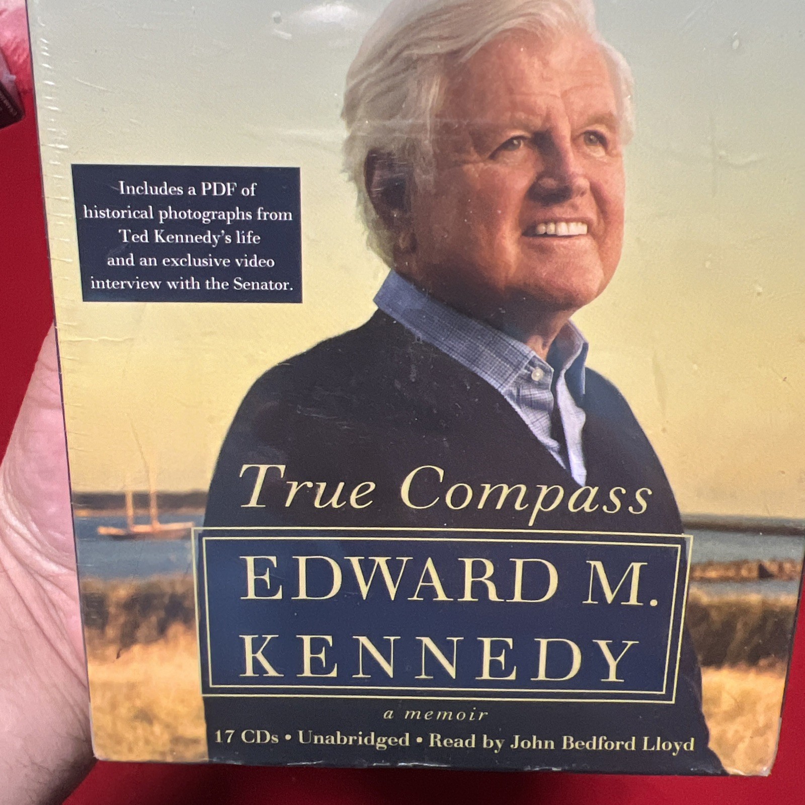 True Compass: A Memoir by Edward M. Kennedy — Unabridged 17 CD Audiobook — NEW