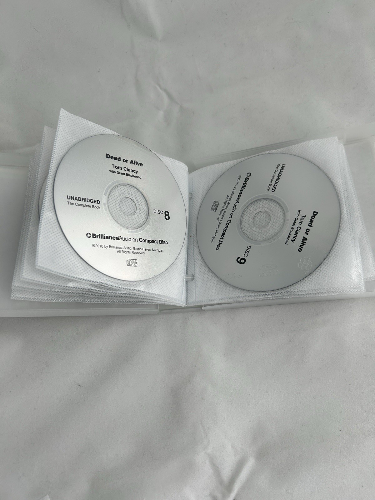Tom Clancy & Grant Blackwood Dead or Alive Unabridged Audiobook CD 20h48m