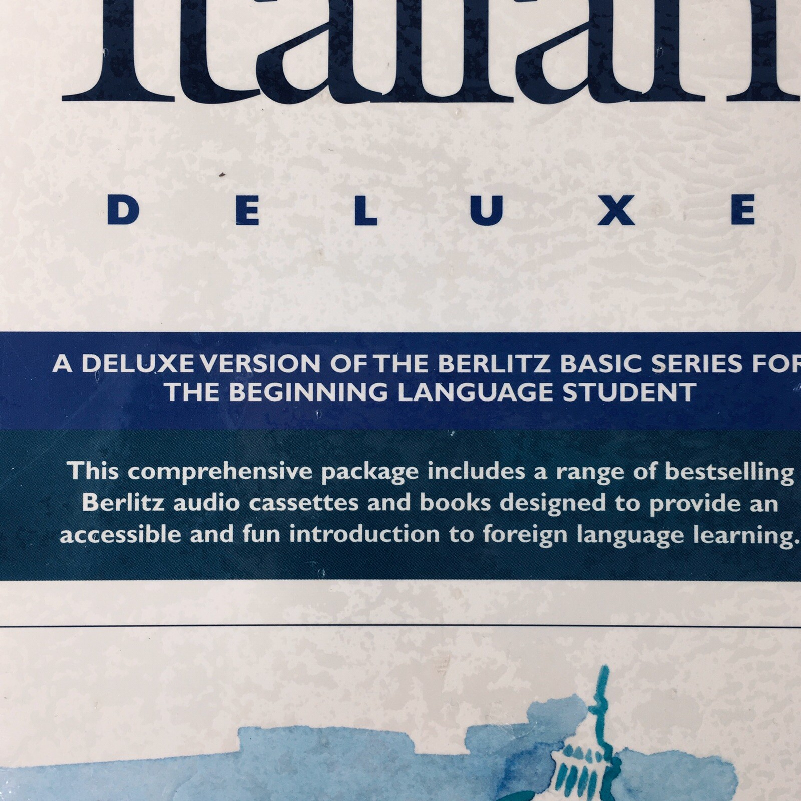 Italian Language Berlitz Deluxe Edition Basic Language