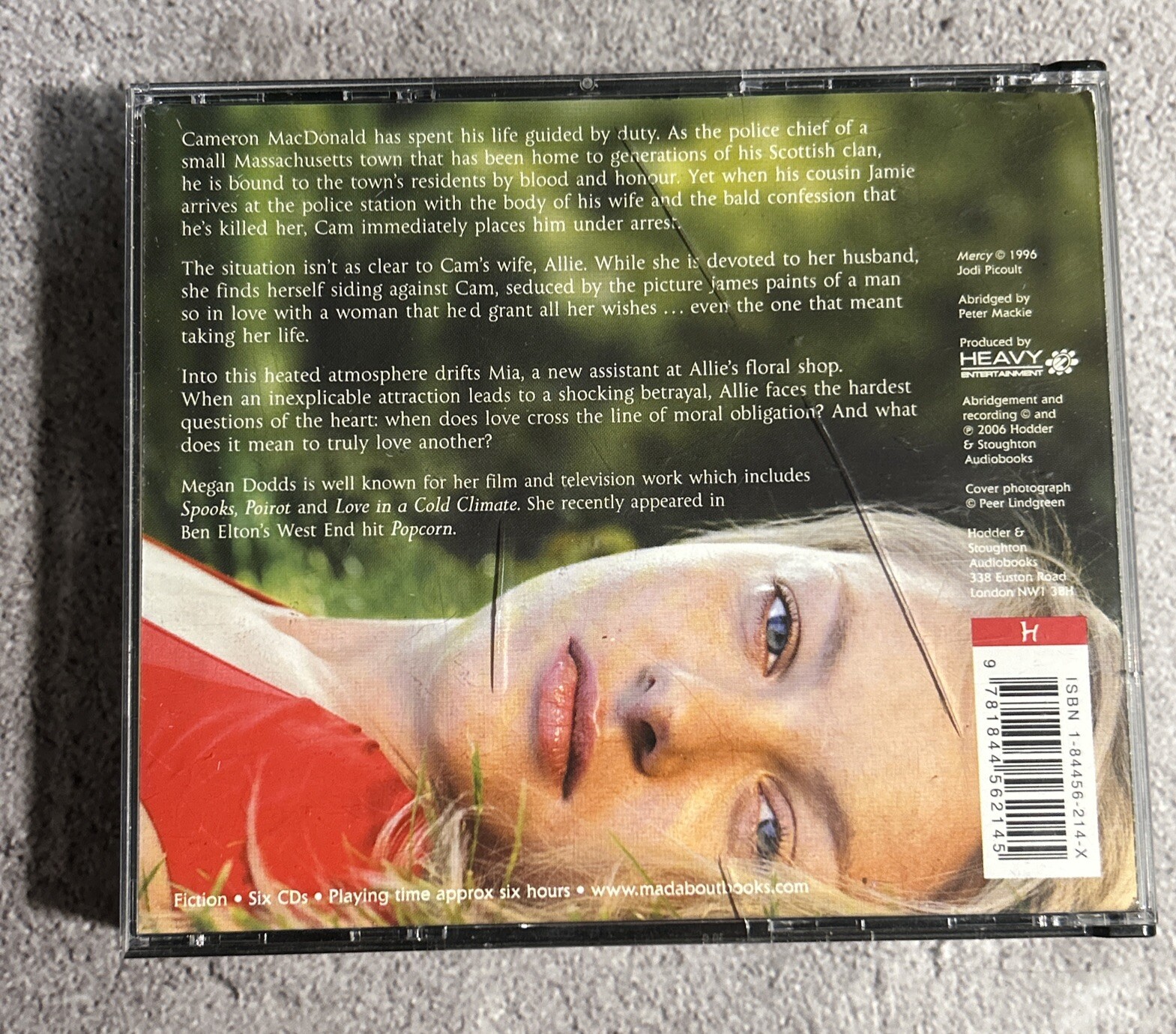 Mercy by Jodi Picoult (Audio CD, 2006) Audiobook 6 Disc Set Read By Megan Dodds