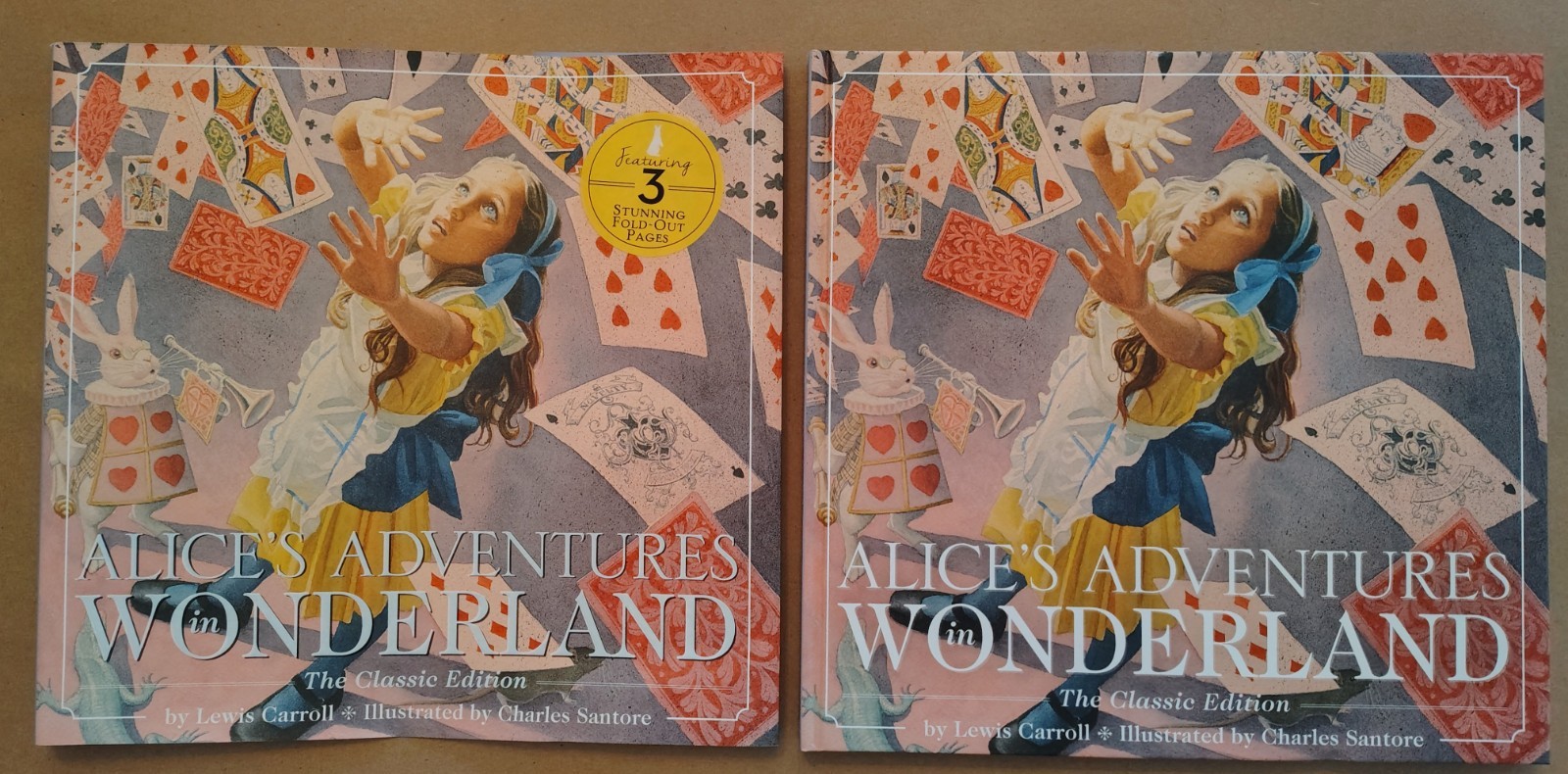 ALICE’S ADVENTURES IN WONDERLAND ~ CARROLL ~ SANTORE ~ HCDJ ~ FABULOUS BOOK