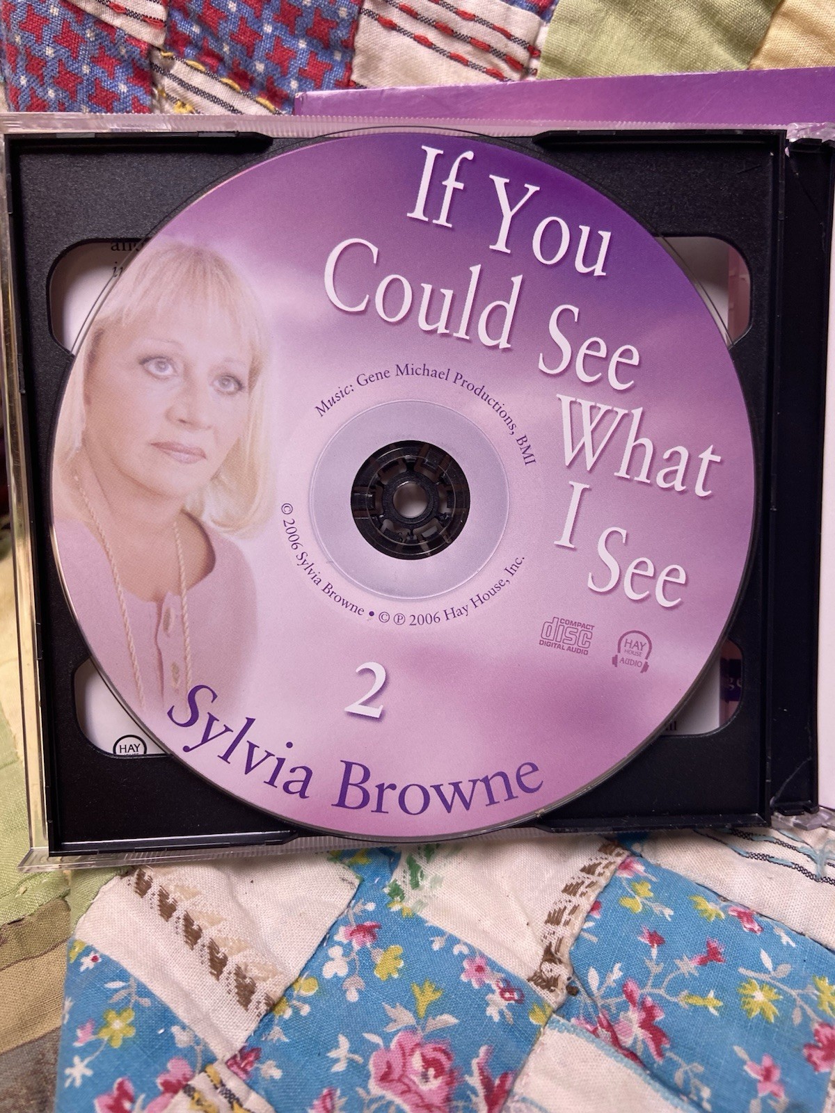 Sylvia Browne: If You Could See What I See CD Audiobook 2006 Psychic-Rare