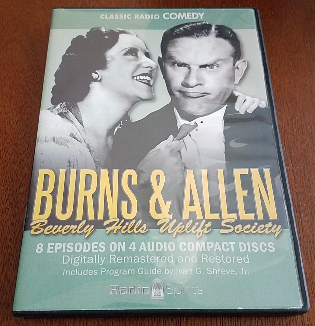 Burns & Allen: Beverly Hills Uplift Society Classic Radio Comedy 4-CD Audiobook