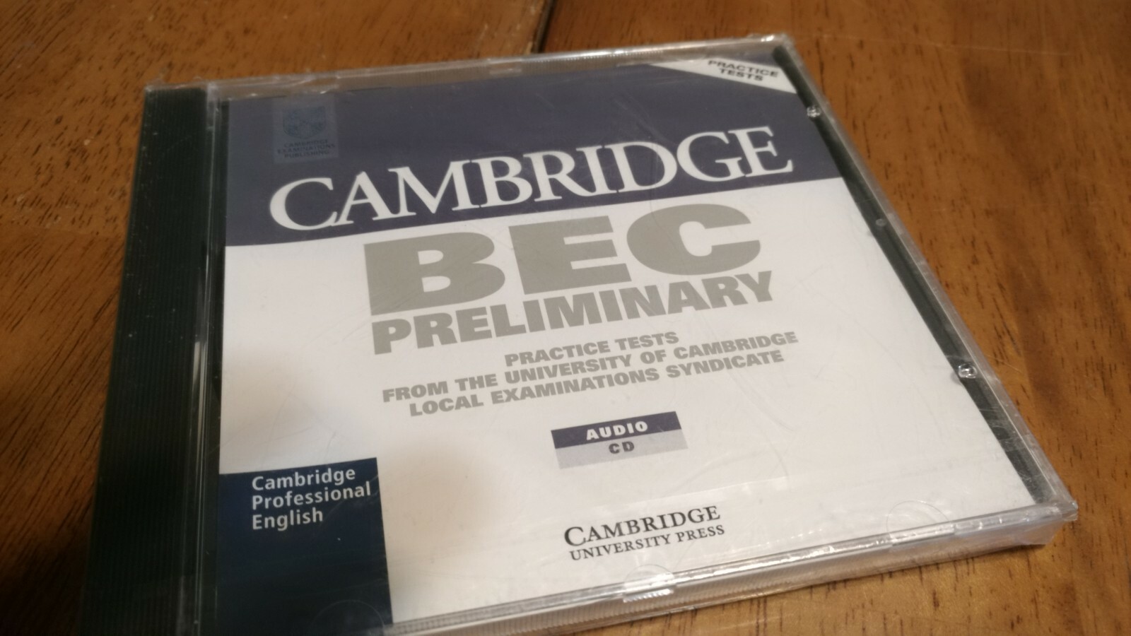 BEC Practice Tests Ser.: Cambridge Bec Preliminary Audio CD STILL SEALED.