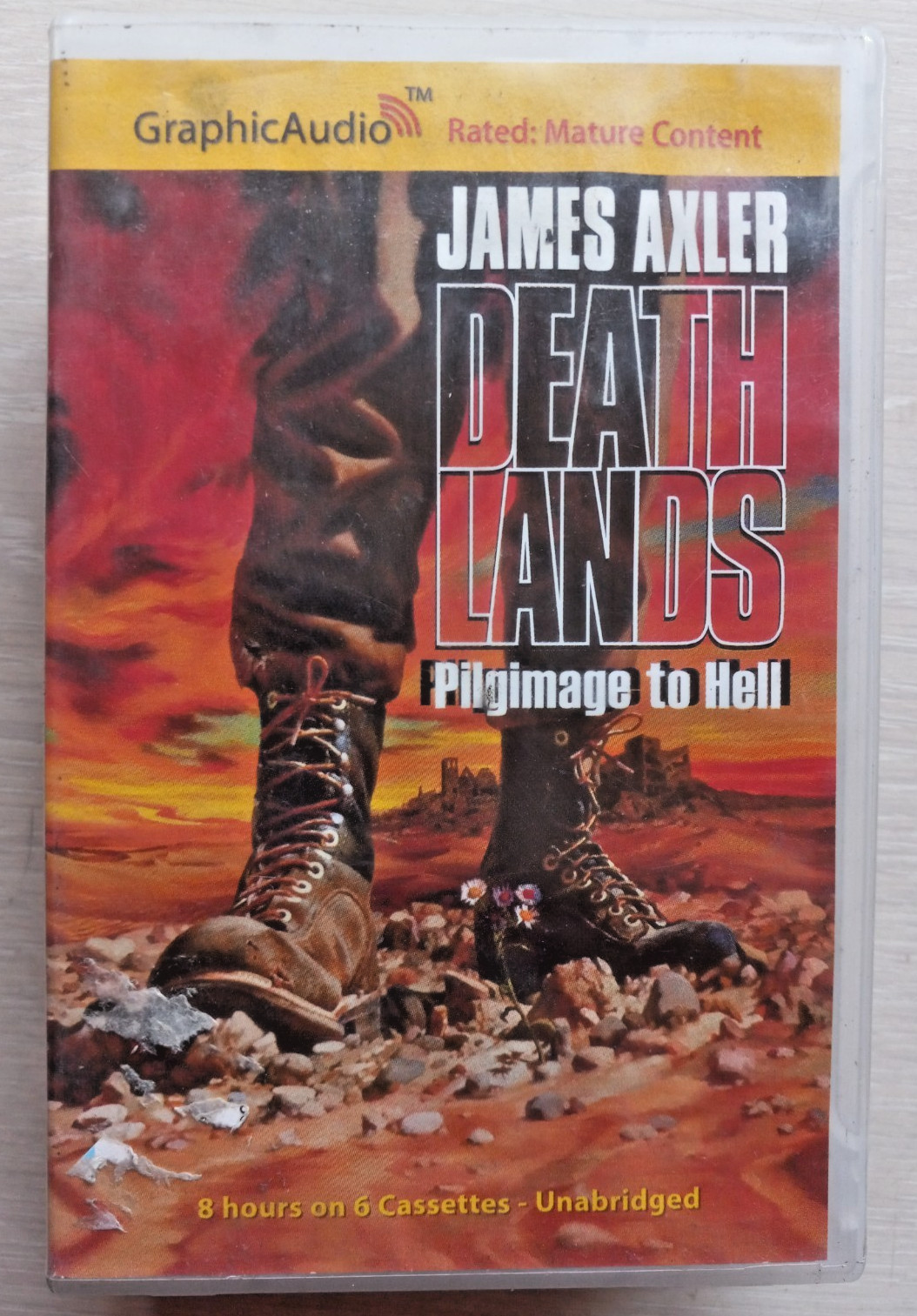 James Axler Death Lands — «Pilgimage» to Hell — Audio Cassettes **MISPRINT**READ
