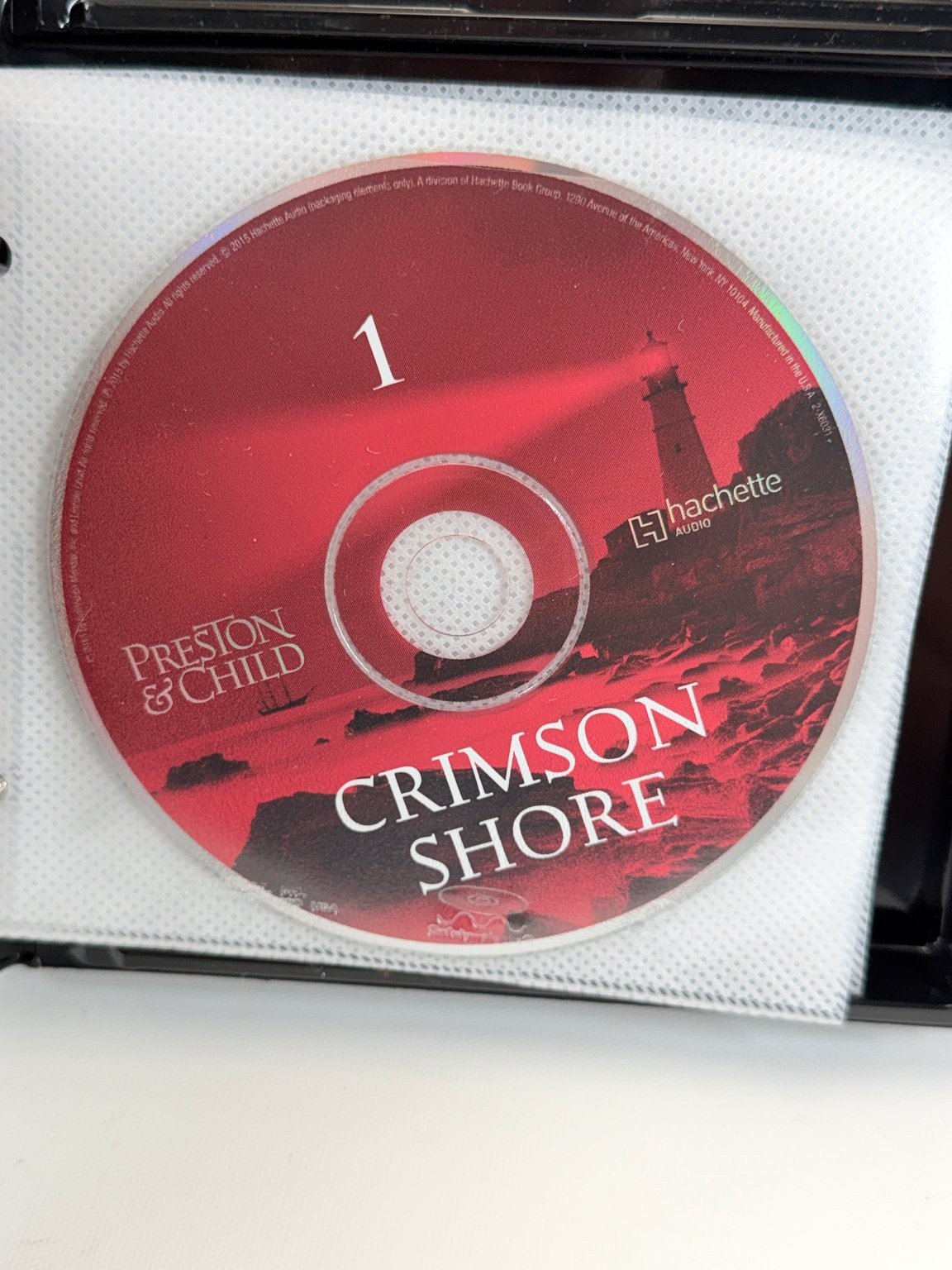 Crimson Shore by Preston & Child Audiobook CDs Unabridged 9 Discs