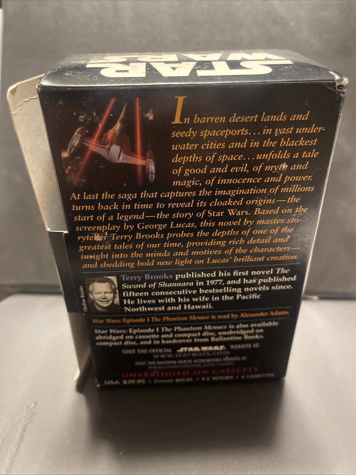 Star Wars Ser.: The Phantom Menace by Terry Brooks (1999, Audio, Other, Unabridg