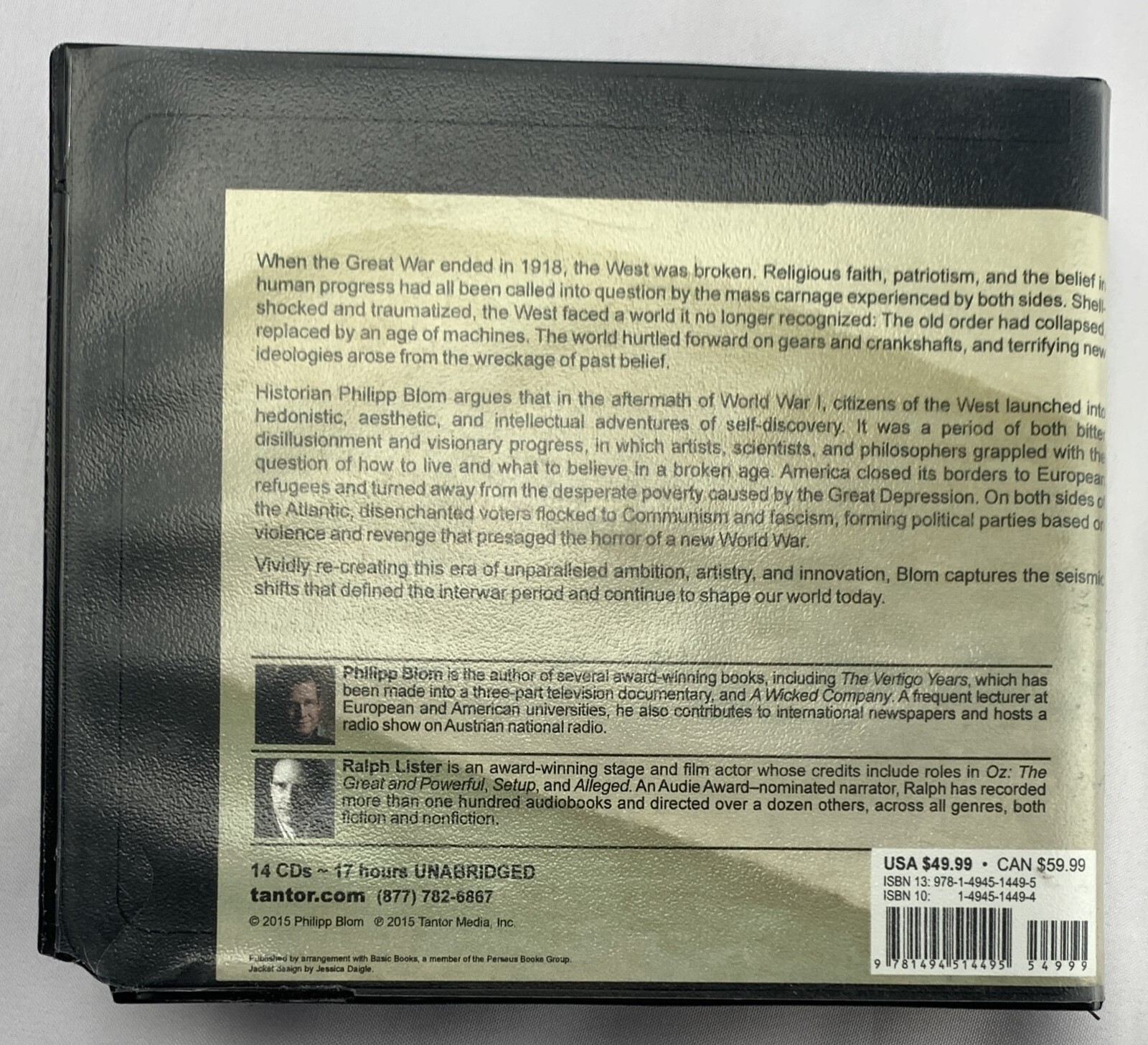 Fracture : Life and Culture in the West, 1918-1938 by Philipp Blom Audiobook