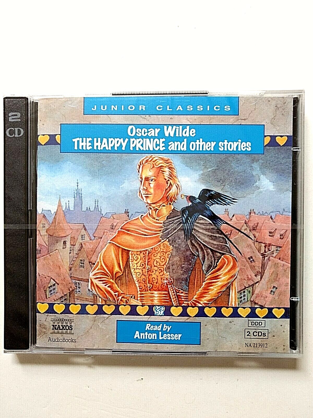 THE HAPPY PRINCE AND OTHER STORIES by OSCAR WILDE, 2 CD, AUDIOBOOK, Germany 1998