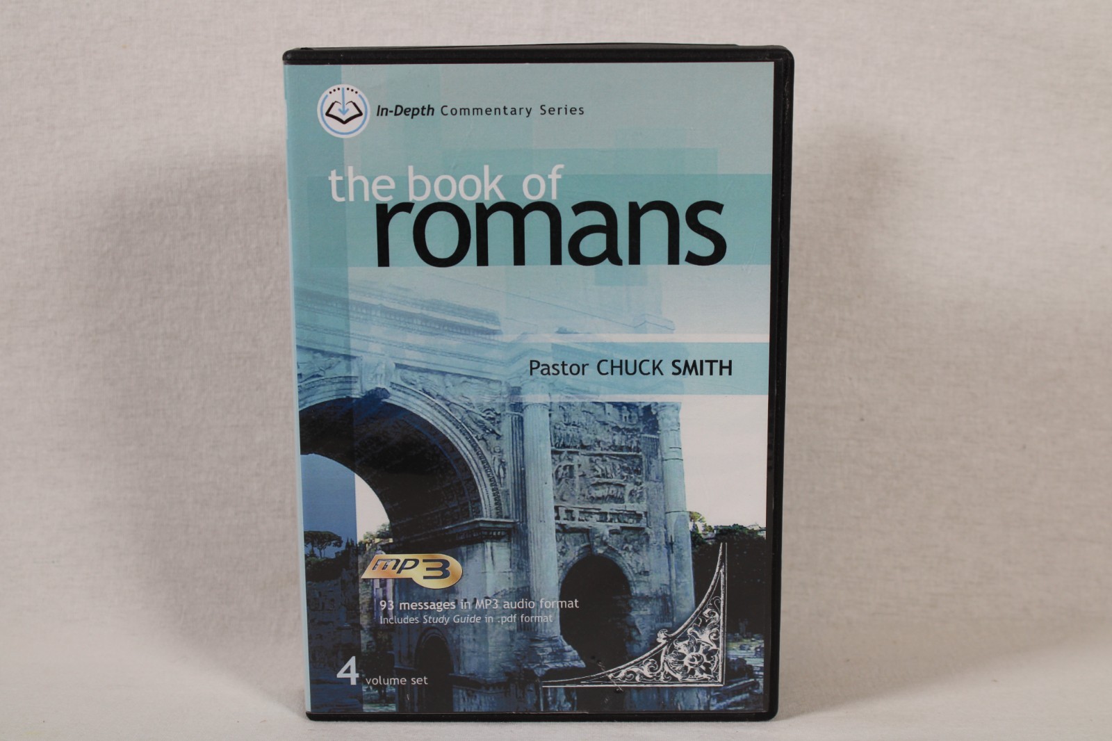 The Book of Romans By Chuck Smith & The Word For Today MP3 CD set, 4 Disc