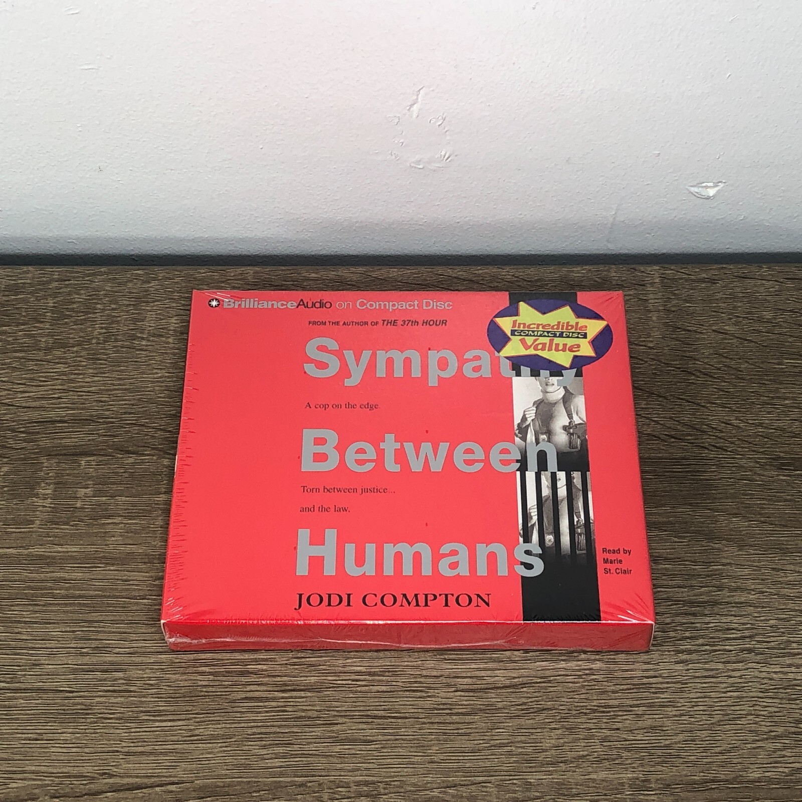 Sympathy Between Humans Jodi Compton CD Disc Audiobook Brilliance Audio Sealed