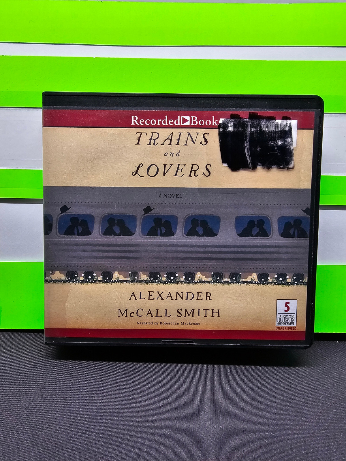 Alexander McCall Smith Trains and Lovers Audio CD Audiobook Unabridged 5 Discs
