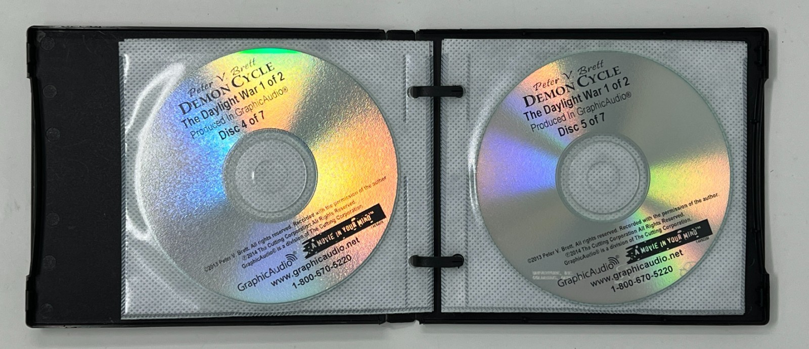 AUDIO BOOK: Demon Cycle: The Daylight War by Peter Brett — 14 Discs 14 Hours