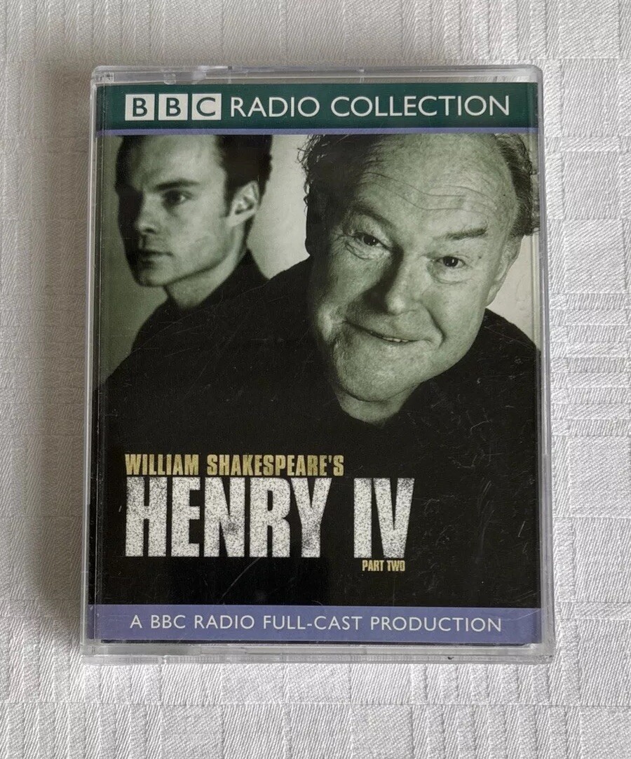 William Shakespeare – Henry IV Part 1 & 2 — Full-Cast Production — 4x Cassettes