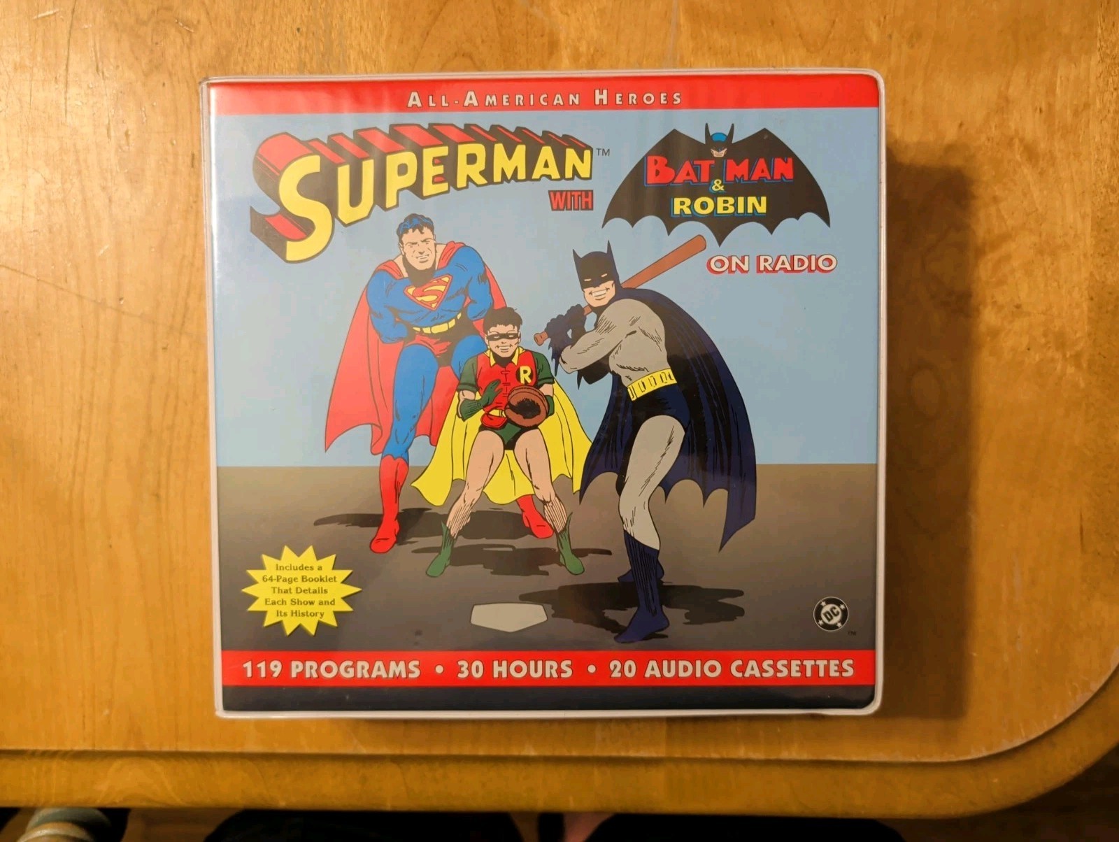 All American Heroes: Superman with Batman and Robin on Radio 1999 Audio Cassette