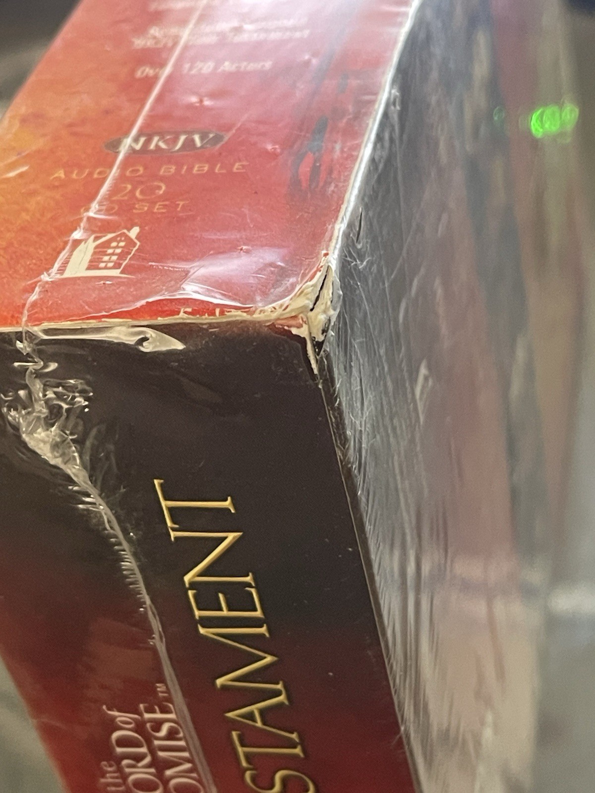 The Word of Promise New Testament Audio Bible (20 CD Set) Starring Jim Caviezel!