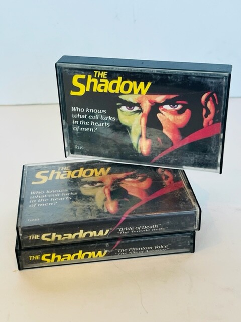 The Shadow Cassette Lot 1987 vtg League Terror Phantom Voice Bride Death Horror