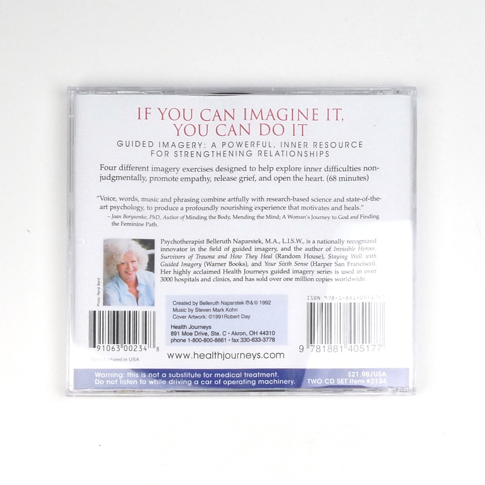 SUCCESSFUL RELATIONSHIPS 2 CDs Guided Imagery Belleruth Naperstek Self Hypnosis