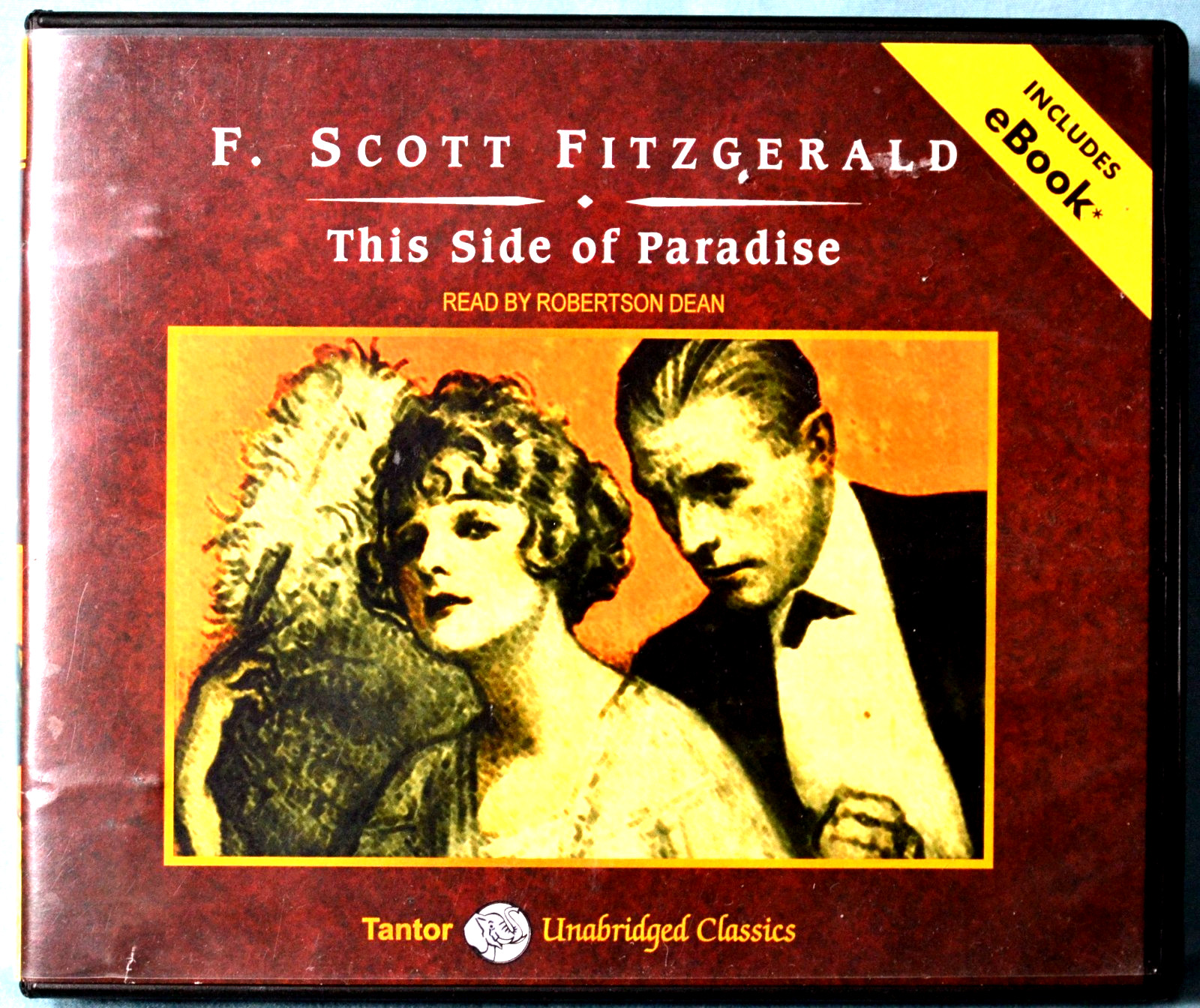 Audiobook 8-CD Unabridged F Scott Fitzgerald This Side of Paradise NICE COPY
