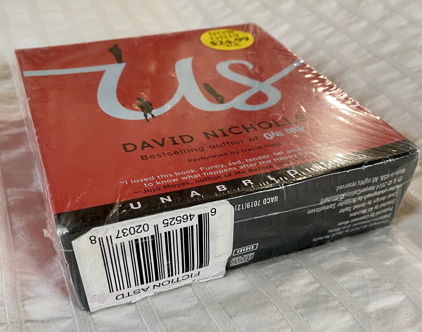 US By David Nicholls  Audio Book 12 CD’s, 14 Hours of Listening New Sealed