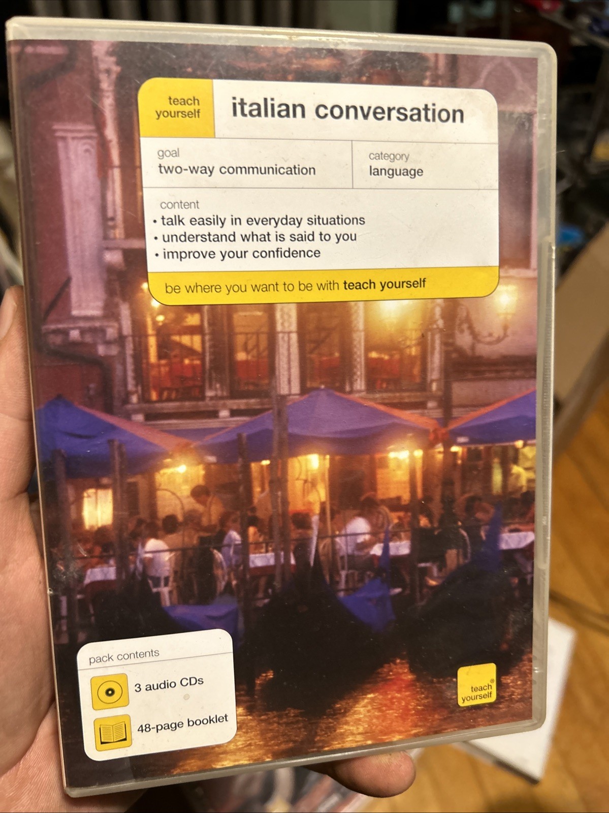 Italian Conversation 3 Audio CD Set