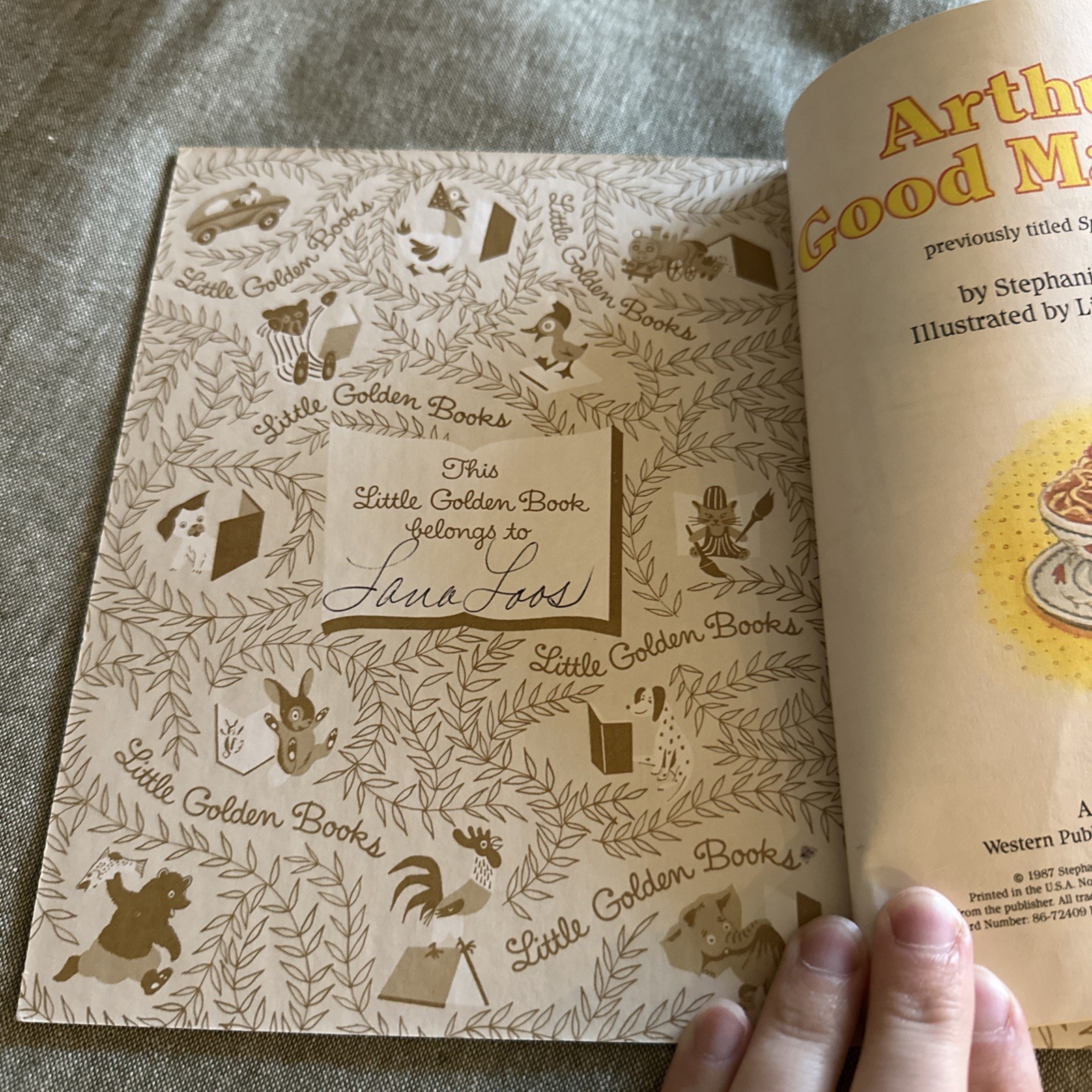 Arthur’s Good MannersA Little Golden Book Stephanie Calmenson