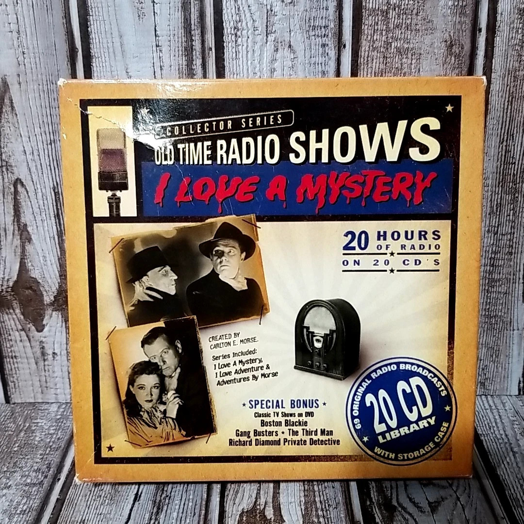 Old Time Radio Shows: I Love a Mystery (20-CD Set, 2005) Collector Series #10