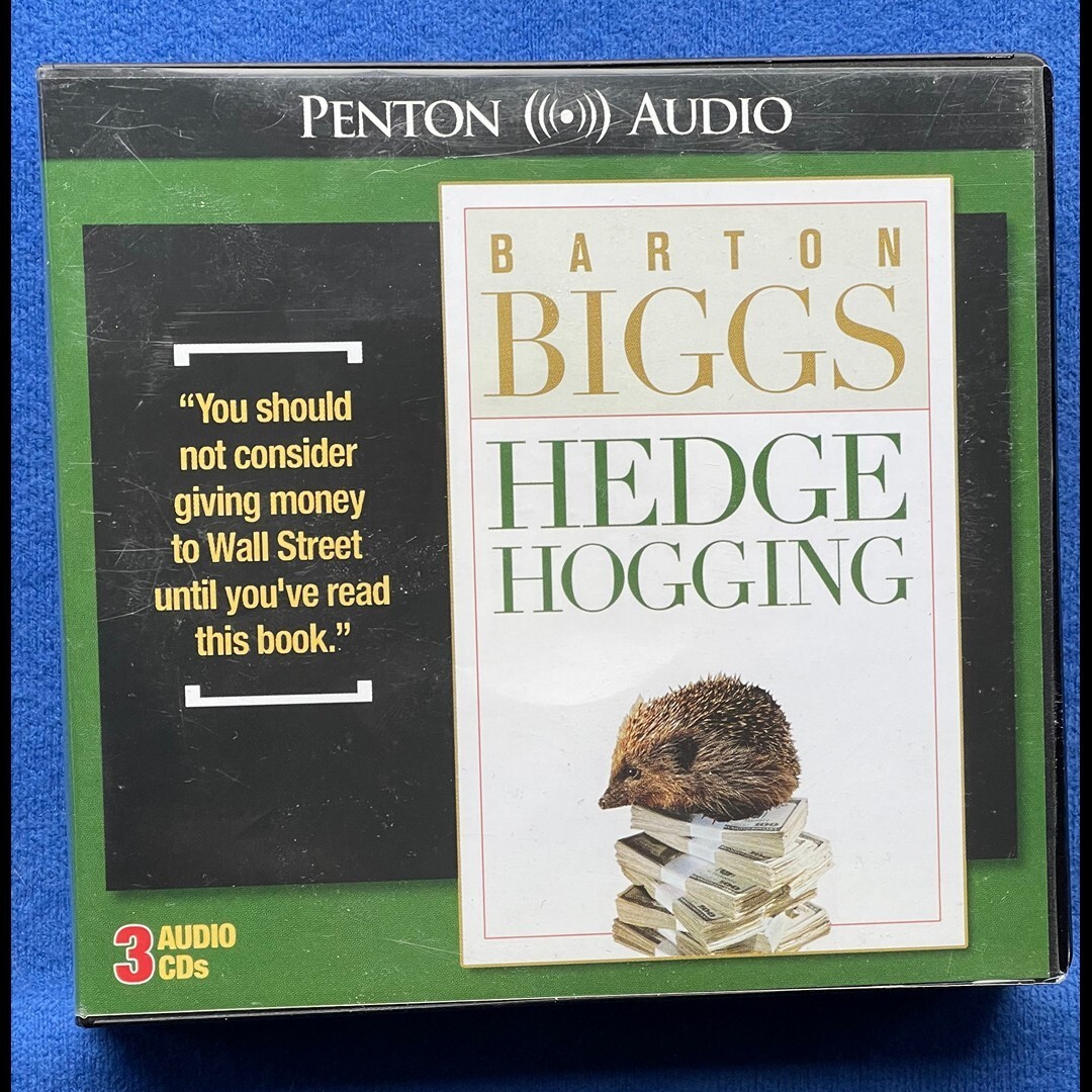 HEDGE HOGGING by Barton Biggs ( 3 x Audio CDs Penton Audio UK P&P )
