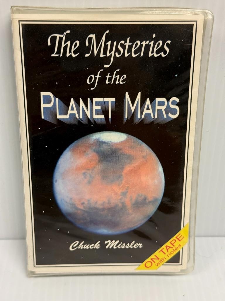Koinonia House 1996 MYSTERIES OF THE PLANET MARS Cassette Tape BY CHUCK MISSLE