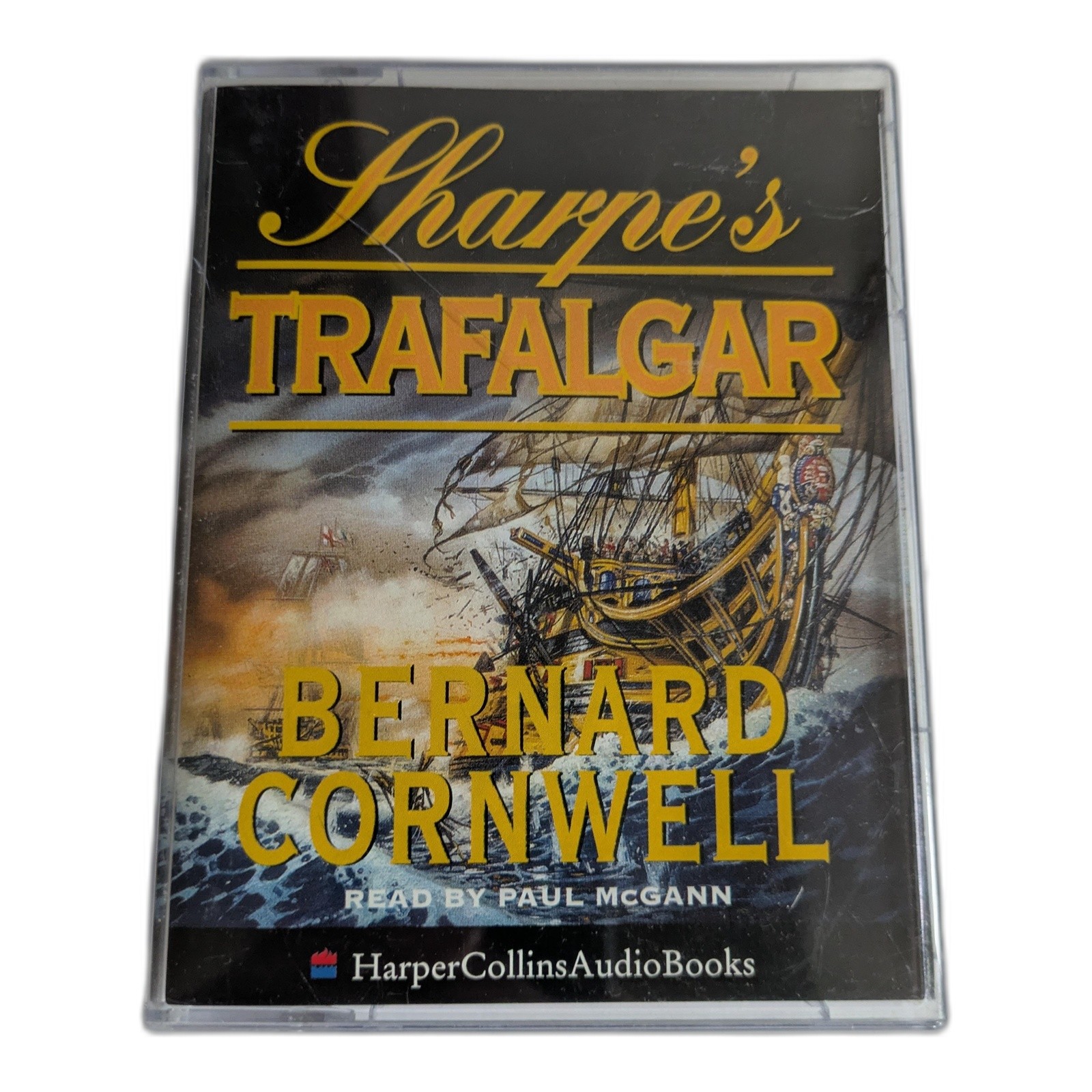 Sharpe’s Trafalgar Audiobook Cassette — Read by Paul McGann