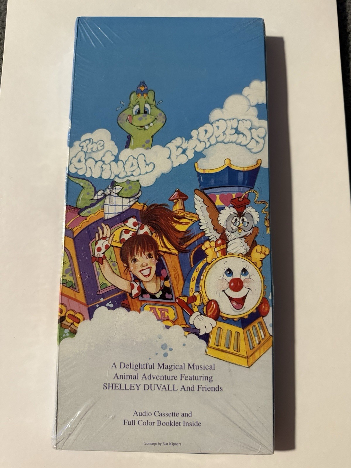 The Animal Express Audio Cassette & Color Booklet Big Box Sealed Shelley Duvall