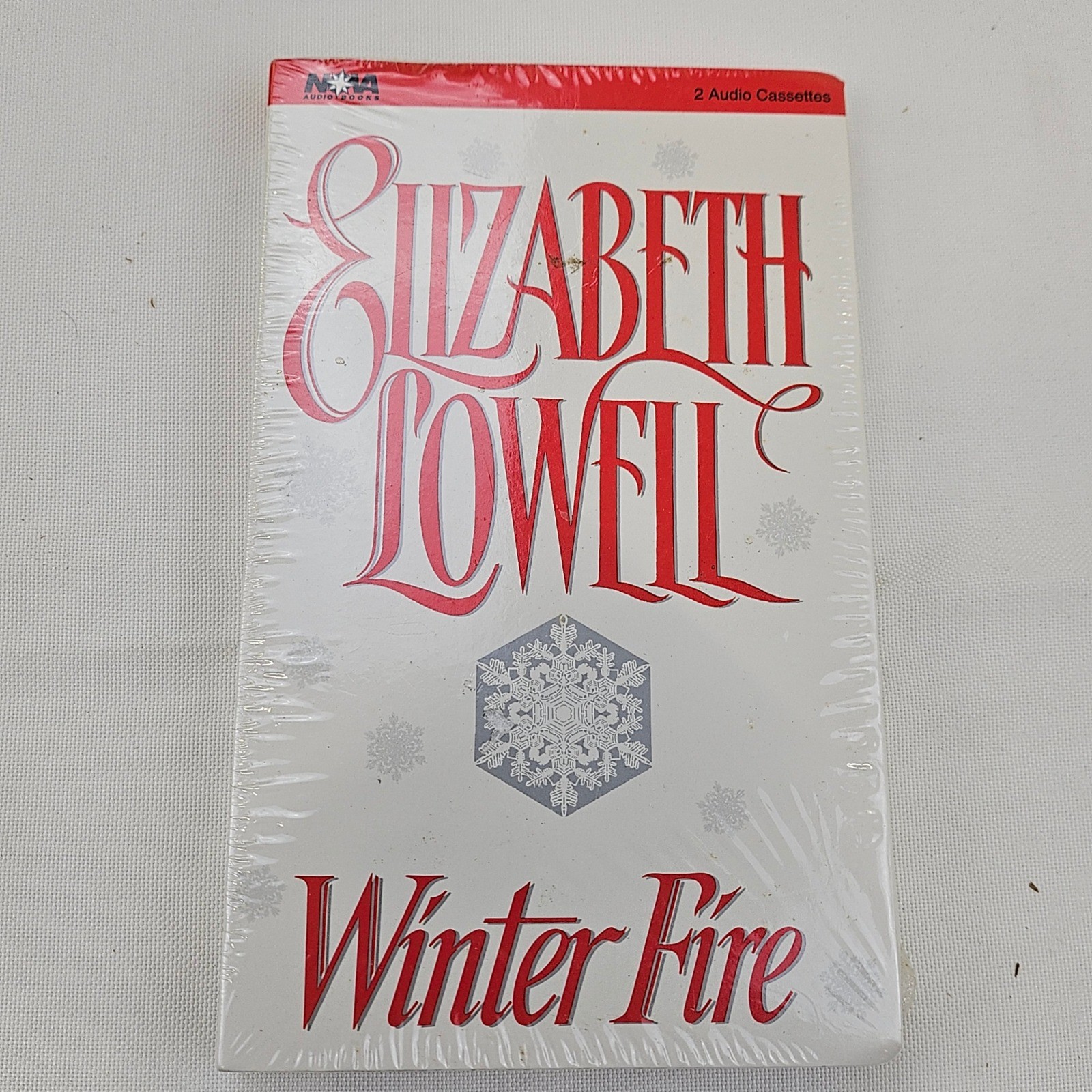 Elizabeth Lowell Winter Fire Audio Book 2 Cassettes Abridged 1-56100-959-8 NEW