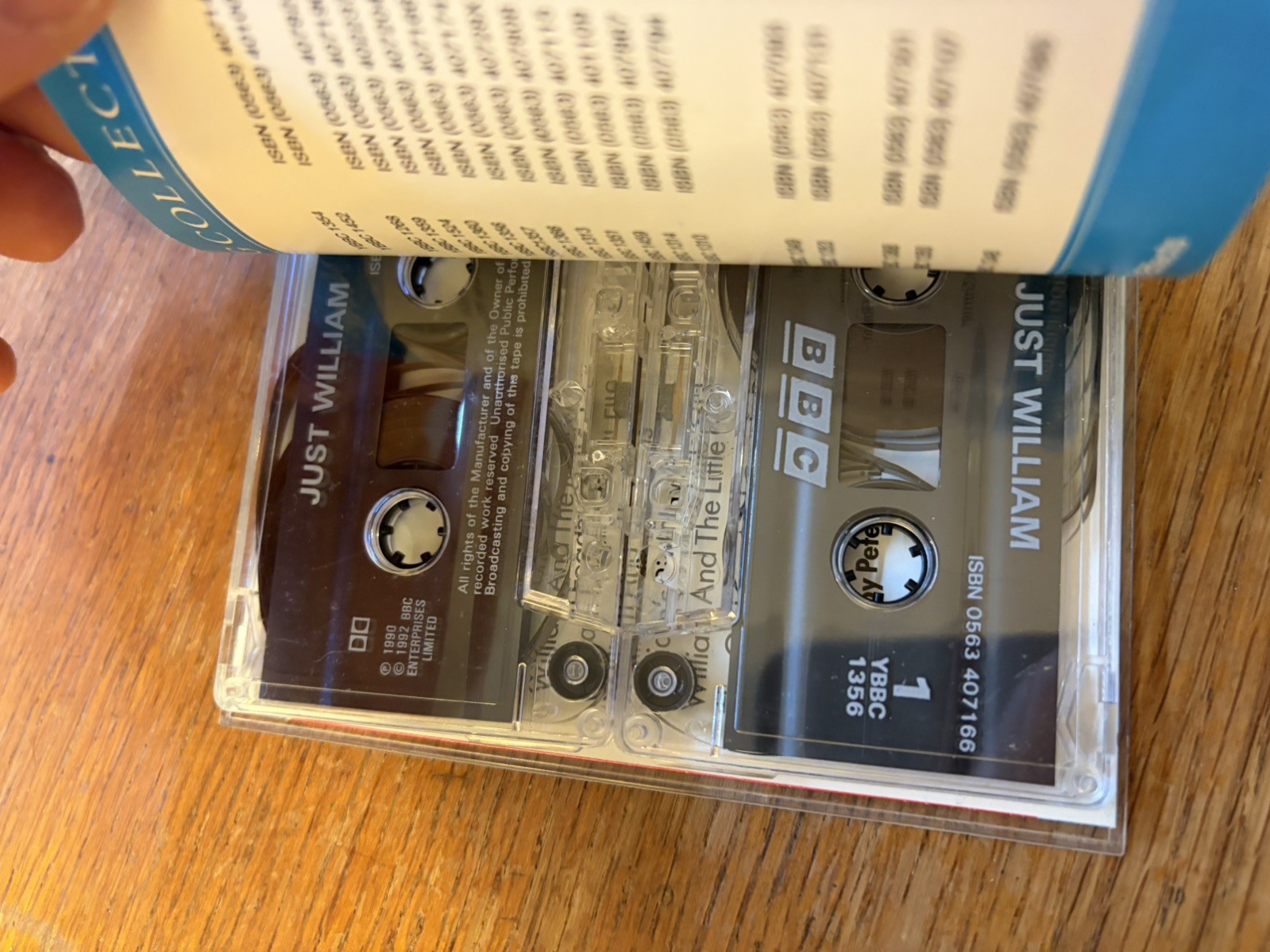 Just William — 2 Audio Cassettes — Like New — Read by Martin Jarvis