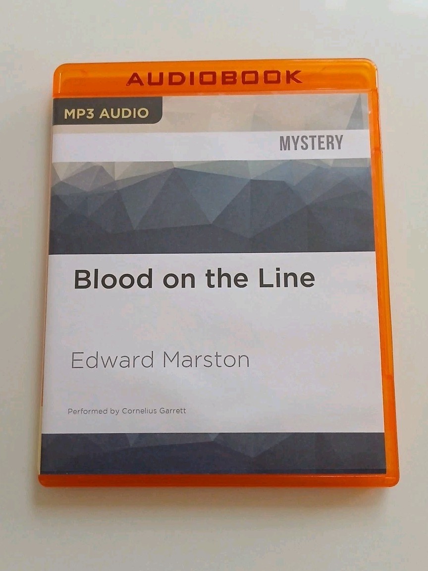 BLOOD ON THE LINE EDWARD MARSTON MP3-CD AUDIOBOOK — EDWARD MARSTON — UNABRIDGED