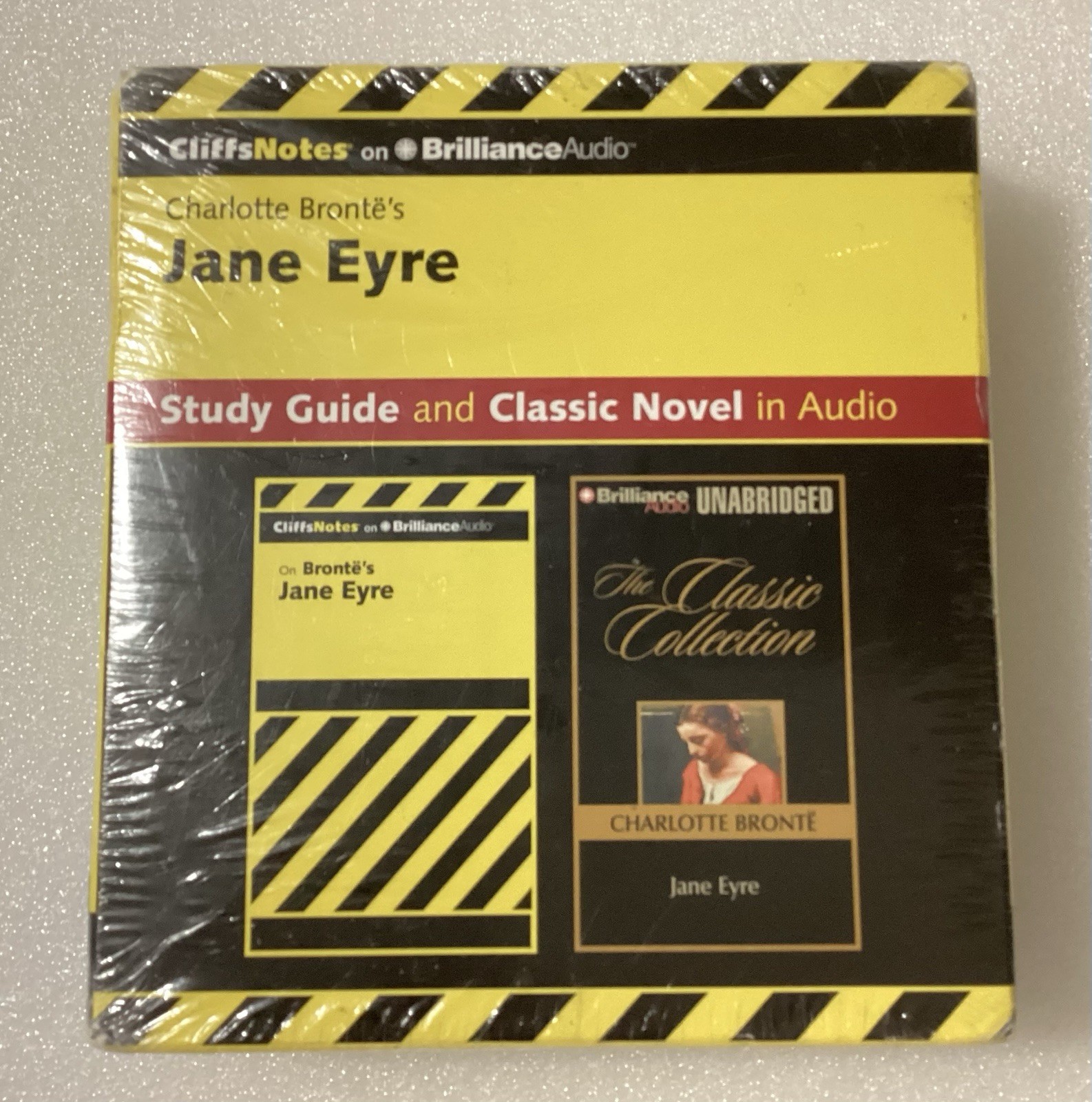 Jane Eyre CliffsNotes Brilliance Audio Unabridged 20-CD Audiobook Sealed 2012